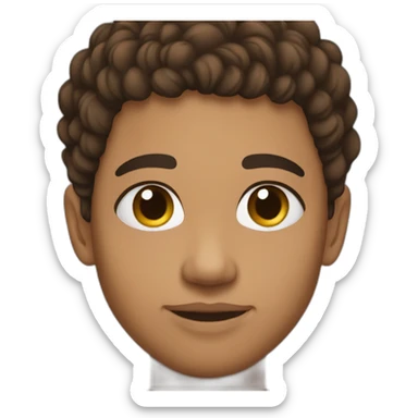 Lightskin hatian sticker