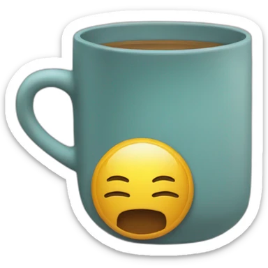 good morning but with GM as initials sticker