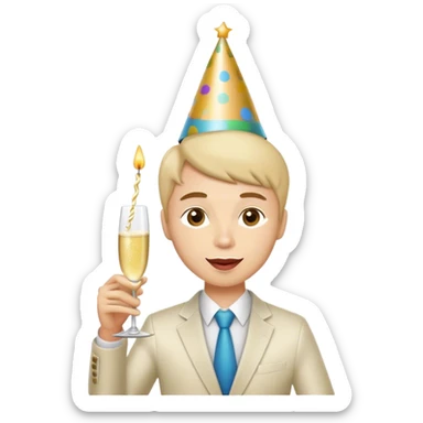 Happy birthday sticker