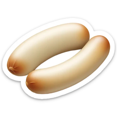 Bavarian white sausage sticker