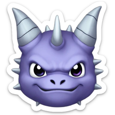 nidoking-in-hoodie sticker