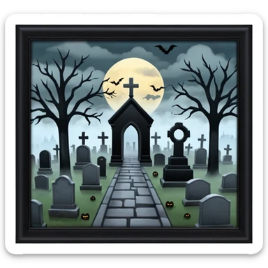 Cemitério à Venda sticker