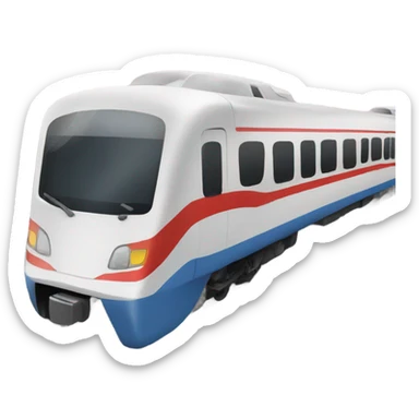 Car on train sticker