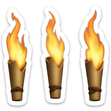 torches sticker