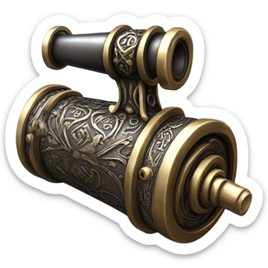 Pocket cannon sticker