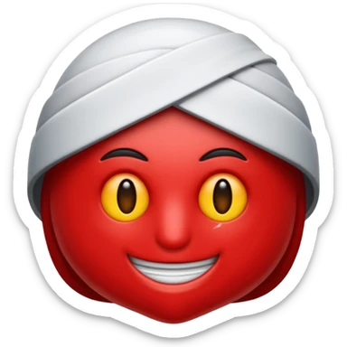 Hun imparatorluğu bayrağı sticker