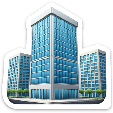 Office building sticker
