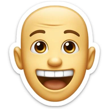 Mewing emoji  sticker