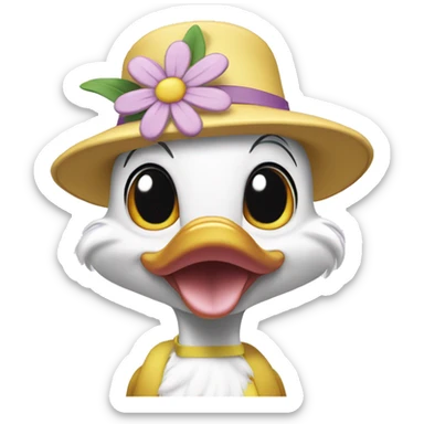 daisy duck sticker