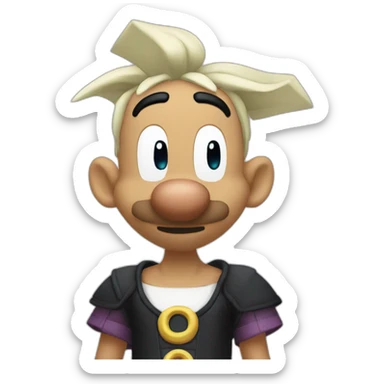 kingdom hearts goofy sticker
