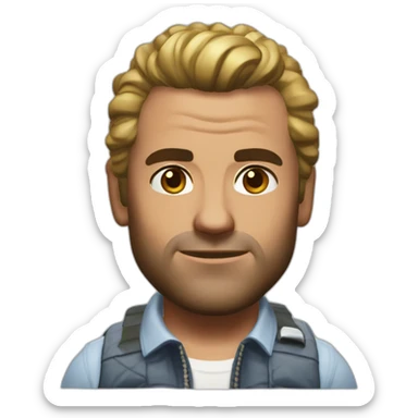 Michael De Santa of GTA 5 sticker