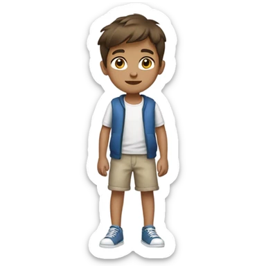 gera as a boy sticker