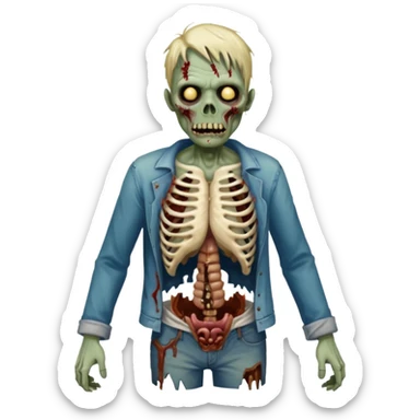 Faça um zumbi sticker