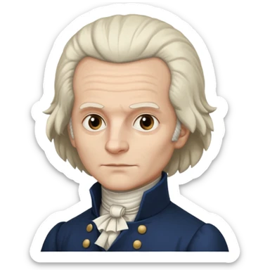 Maximilien Robespierre sticker