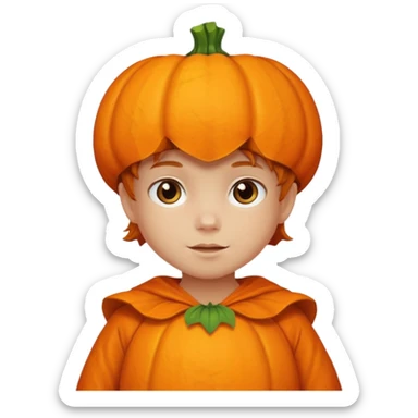 Pumpkin Kid
 sticker