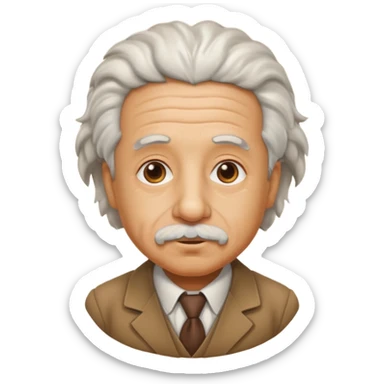 einstein  sticker