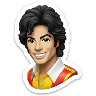 Michael Jackson Olodum Salvador Brazil sticker