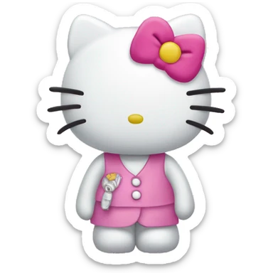 Hello kitty  sticker