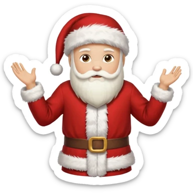 The last airbender santa sticker