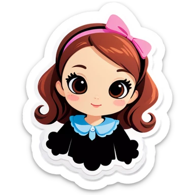 Girlie sticker