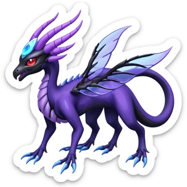 Lunala-Yveltal-Palkia-Fakémon-hybrid-creature (full body)  sticker