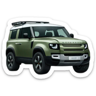 new defender sticker