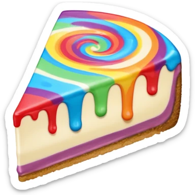 Paddlepop cheesecake sticker