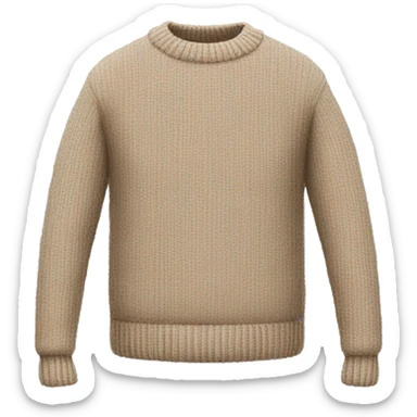 Sweater sticker