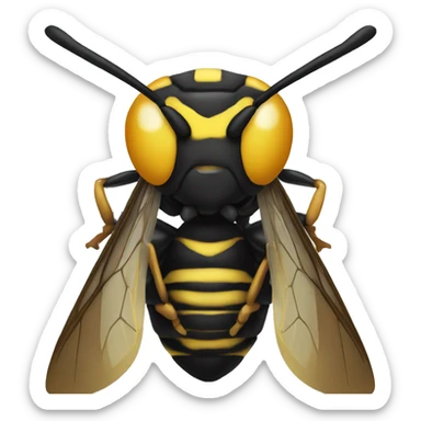 Wasp sticker