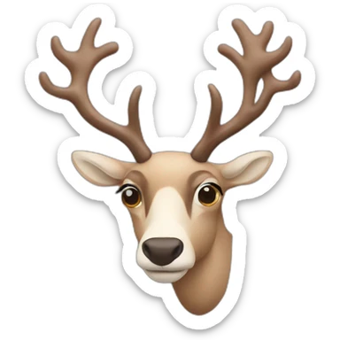 caribou in love sticker