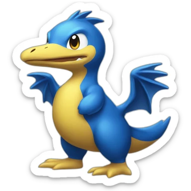 golduck sticker
