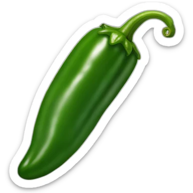 jalapeño pepper sticker
