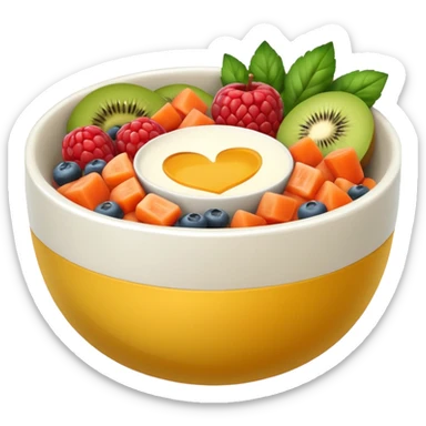 healthy bowls sticker
