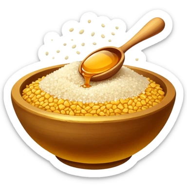 Salt and honey sticker
