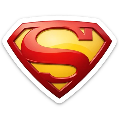 superman logo emoji sticker