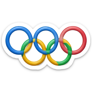 olympic rings  sticker