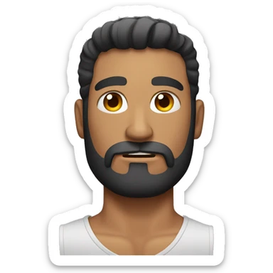 hombre musculoso  sticker