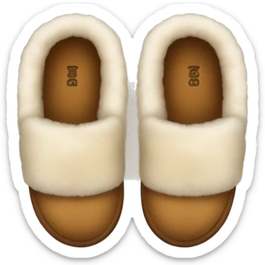 UGG slippers  sticker
