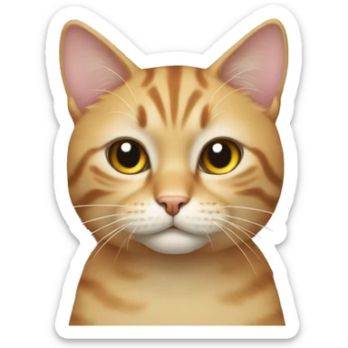a cat smh sticker