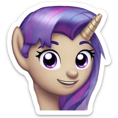 Twilight sparkle My little pony sticker