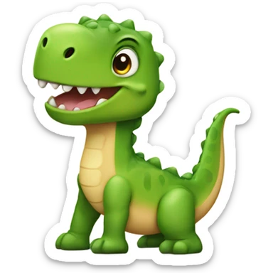 Cute little Dino sticker