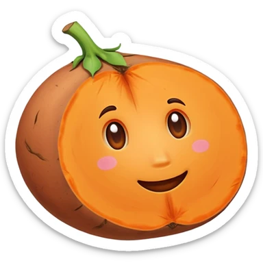 sweet potato sticker