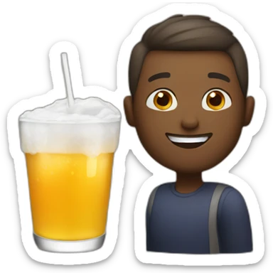 thanks for drinks sticker