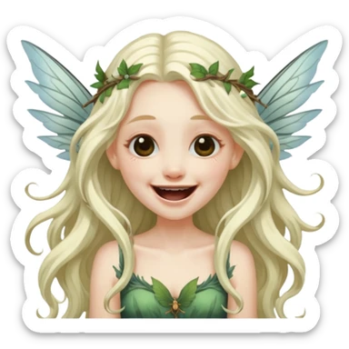 fée morte de rire sticker