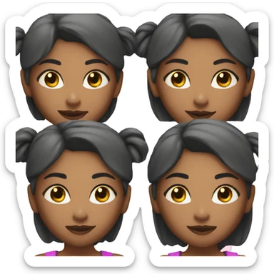 fitness girl sticker