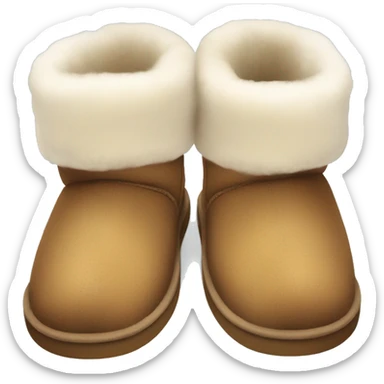 UGG slippers  sticker