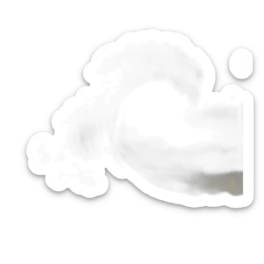 waves in the storm sticker