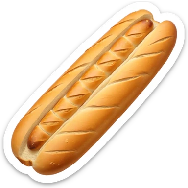 baguette française sticker