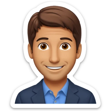 Ross Geller from the Friends TV show sticker