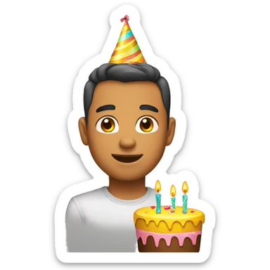 birthday sticker